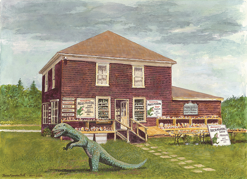 Rock Shop by Tom Forrestall